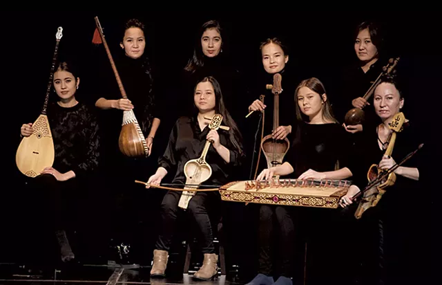 The Qyrq Qyz musicians - COURTESY OF JENNIFER HAUCK/AGA KHAN MUSIC INITIATIVE