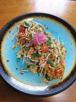 Okinawa Omelette at ArtsRiot - MATTHEW THORSEN