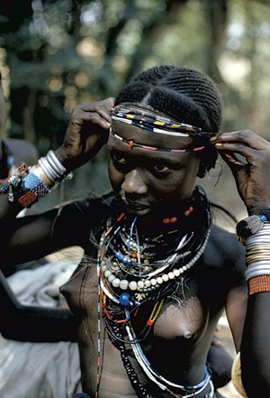 Ethiopian girl by James P. Blair - COURTESY OF NATIONAL GEOGRAPHIC SOCIETY