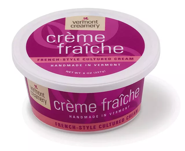Vermont Creamery's créme fraÎche - COURTESY OF VERMONT CREAMERY