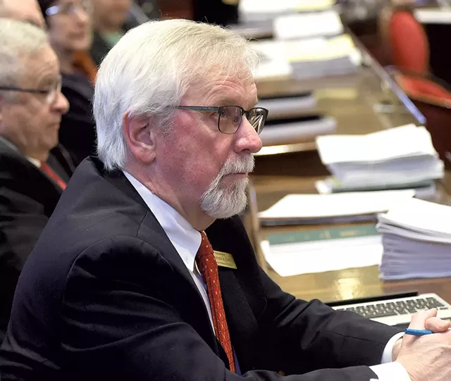 Rep. Stephen Carr - D-Brandon - House Energy and Technology Committee - Legislator since 2013; chair since 2017 - JEB WALLACE-BRODEUR