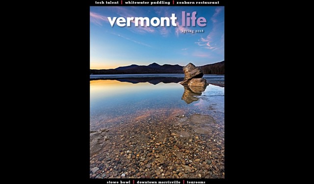 The most recent cover - VERMONT LIFE