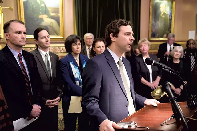Senate President Pro Tempore Tim Ashe - JEB WALLACE-BRODEUR