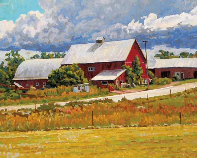 Phil Laughlin, "Franklin County Barn"