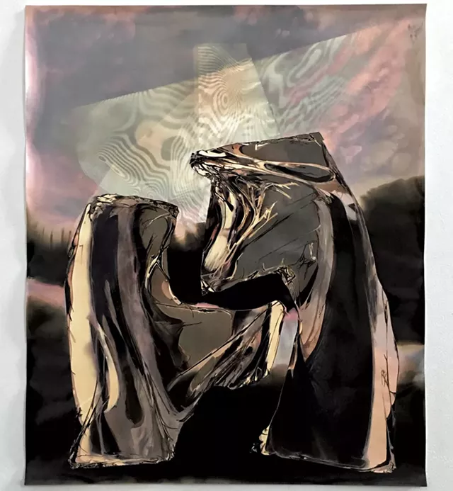 "Chaotic Pressure" by Thomas J. Condon - COURTESY OF VERMONT STUDIO CENTER
