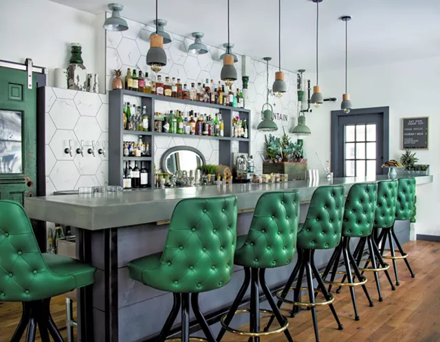Bar design at Main + Mountain by Joanne Palmisano - COURTESY OF LINDSAY SELIN PHOTOGRAPHY
