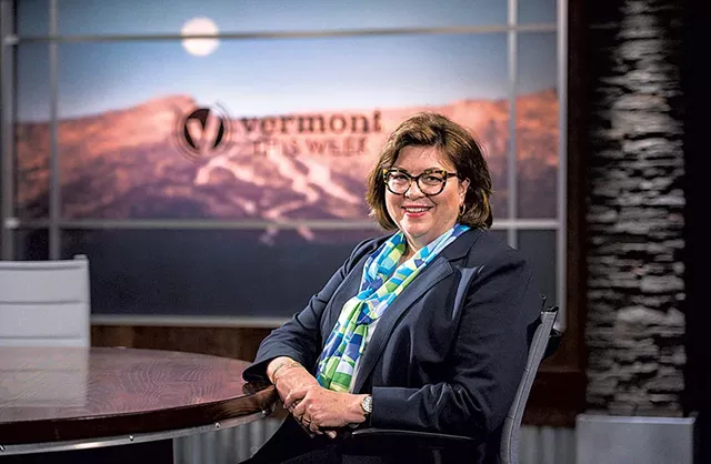 Vermont PBS president, Holly Groschner - GLENN RUSSELL