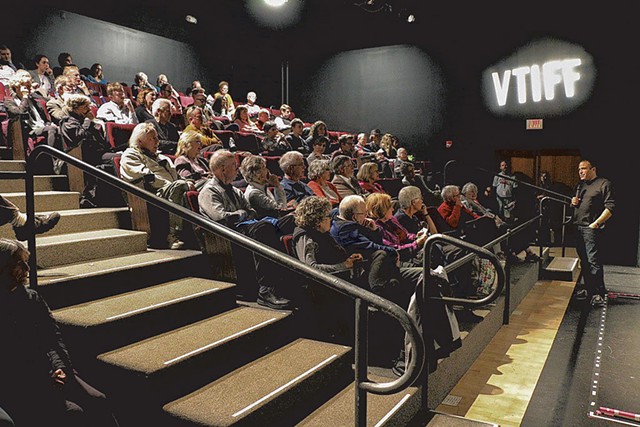 Vermont International Film Festival at the Black Box Theatre before its redesign - COURTESY OF MARIAH RIGGS