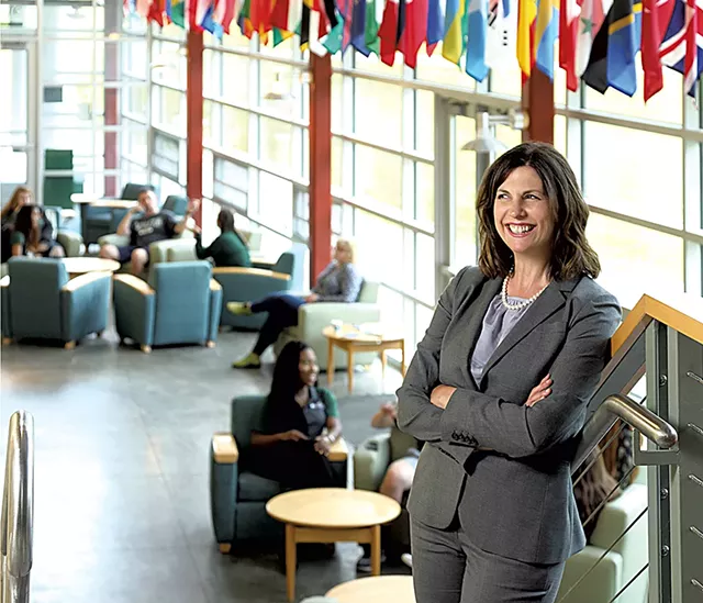 Karen Scolforo, president of Castleton University - COURTESY OF CASTLETON UNIVERSITY