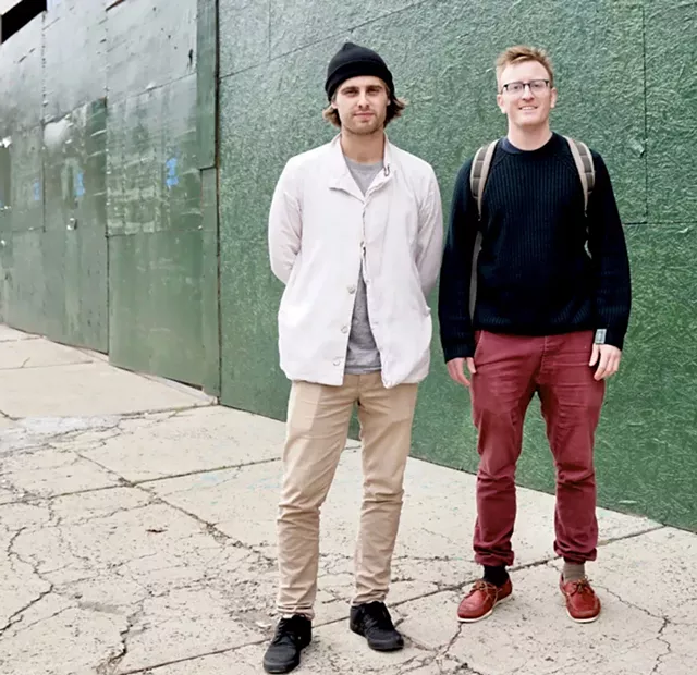 Joshua Decatur (left) and Paul Lintilhac - COURTESY OF SARAH KJELLEREN