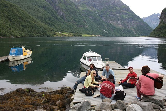 The Smittens in Norway - COURTESY OF TOM WADE