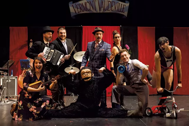 The cast of Vermont Vaudeville: Ten Years Later - JESSICA OJALA