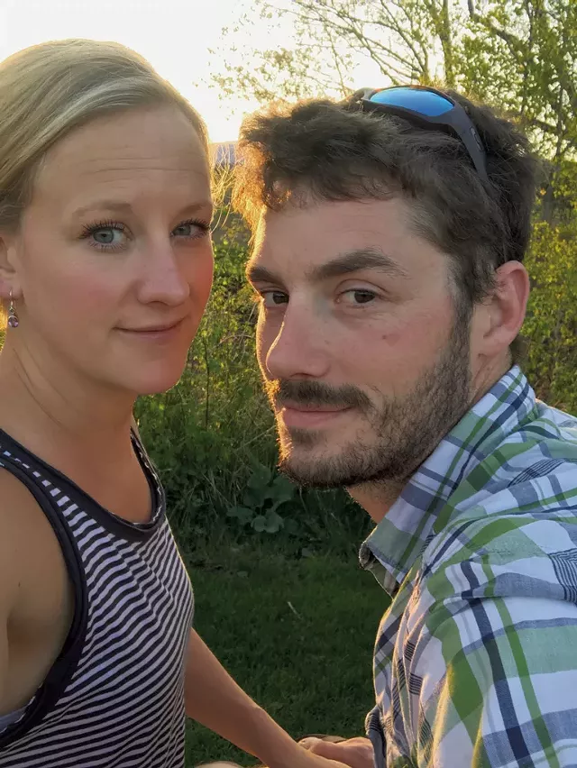 Jennifer and Aaron Martin - COURTESY OF AARON MARTIN