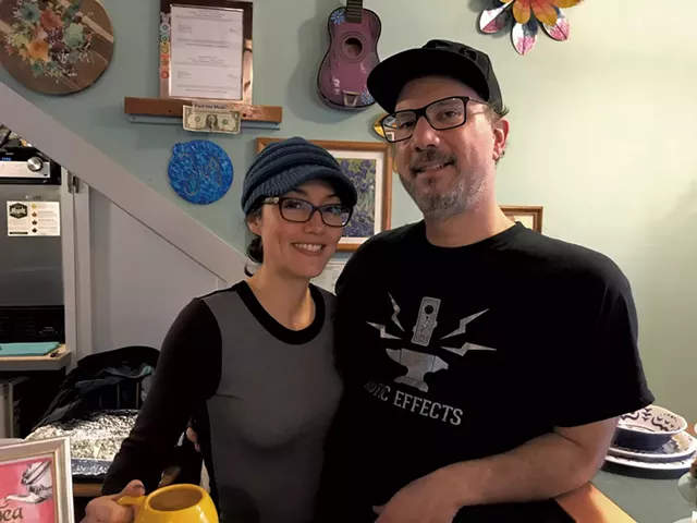 Vania and Vince Muraco of the Hippie Chickpea - SALLY POLLAK