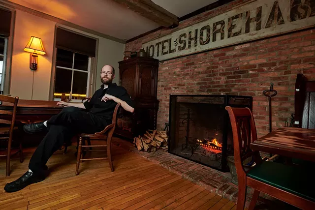 Shoreham Inn and Pub co-owner, Andrew Done - BEAR CIERI