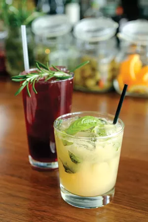 Drinks at Roost at Topnotch Resort in Stowe - JEB WALLACE-BRODEUR
