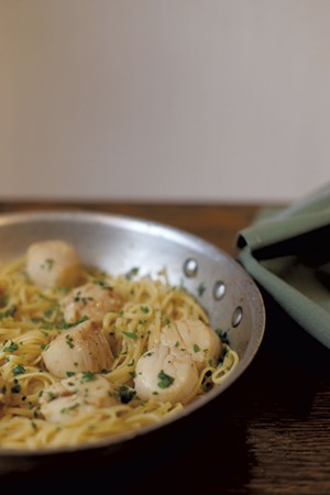 Scallop linguine at the Daily Catch - FILE: SARAH PRIESTAP