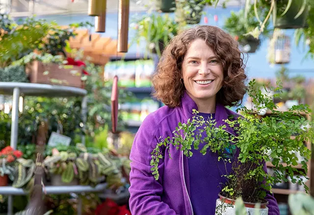 Gardener's Supply Williston store manager Becca Lindenmeyr - JAMES BUCK