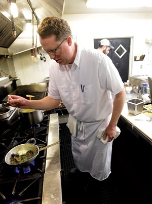 Kitchen Table Bistro co-owner and chef Steve Atkins - JEB WALLACE-BRODEUR