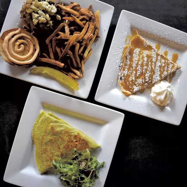Dishes at the Skinny Pancake - COURTESY OF SKINNY PANCAKE
