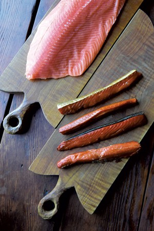 Fresh and smoked salmon from Honeywilya Fish - JEB WALLACE-BRODEUR