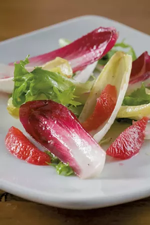 Endive-and-orange salad - OLIVER PARINI