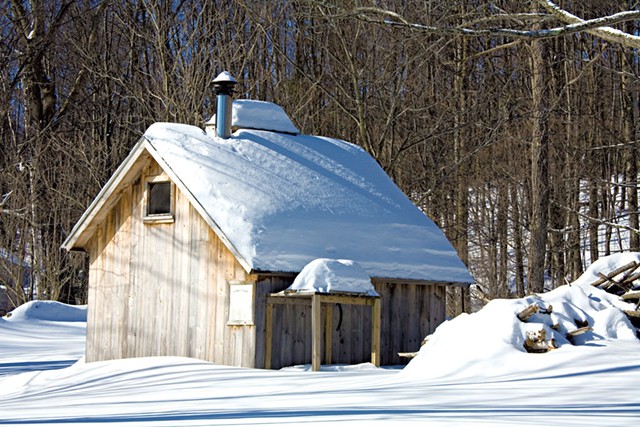 A sugar shack in Vermont - &copy;DREAMSTIME.COM/ DAVID LLOYD