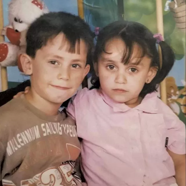 Ayman and Ghena Alsalloumi - COURTESY OF GHENA ALSALLOUMI