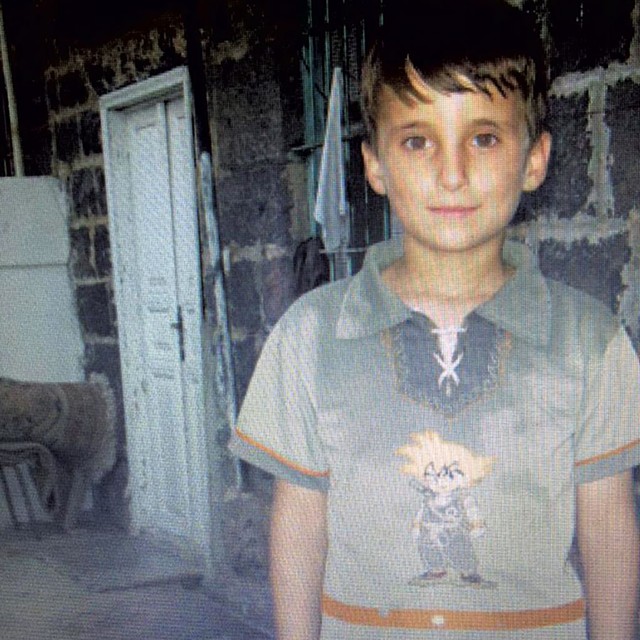Majd Alabas in Syria, age 9 - COURTESY OF MAJD ALABAS