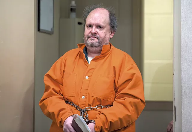Christopher Hayden at Vermont Superior Court in Burlington - GLENN RUSSELL