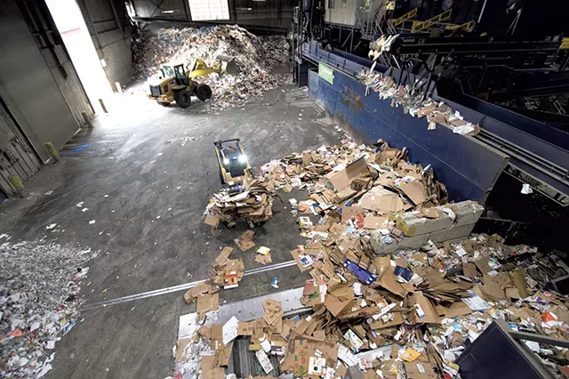 Casella recycling facility in Rutland - CALEB KENNA