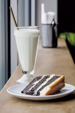 Chocolate stout cake at Sweet Babu - OLIVER PARINI
