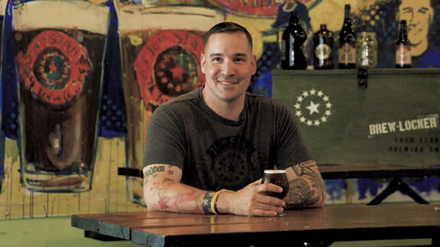 Steve Gagner of 14th Star Brewing - COURTESY OF 14TH STAR BREWING