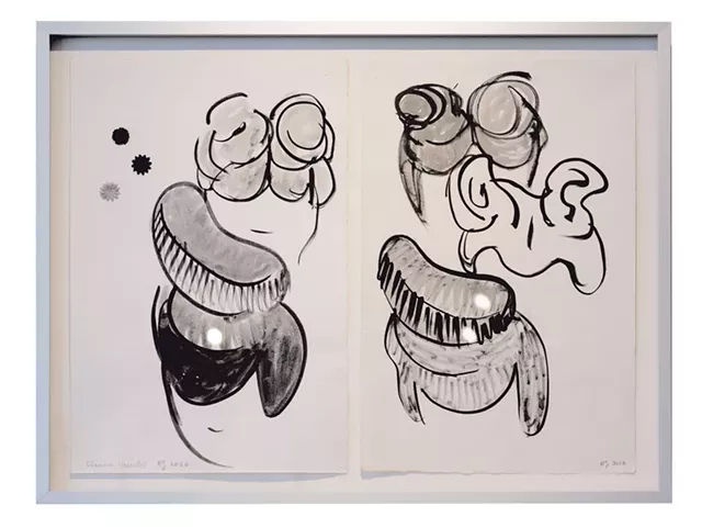 "Two Versions, Side by Side, 2006-2018" - COURTESY OF BCA CENTER
