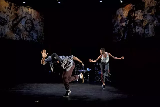 Maleek Washington (left) and Yusha-Marie Sorzano - COURTESY OF CHRISTOPHER DUGGAN