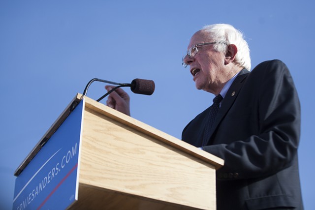 Sen. Bernie Sanders - FILE: JAMES BUCK