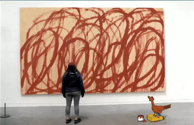 "Hen at Tate" - IMAGE COURTESY OFJAMES VALASTRO