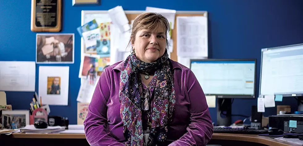 Jackie Corbally, Burlington's Opiate Policy Manager - GLENN RUSSELL
