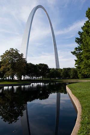 Jefferson National Expansion Memorial, St. Louis, Mo. - COURTESY OF THE CULTURAL LANDSCAPE FOUNDATION