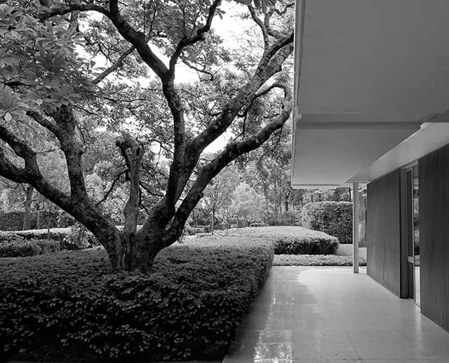 Miller Garden, Columbus, Ind. - COURTESY OF THE CULTURAL LANDSCAPE FOUNDATION