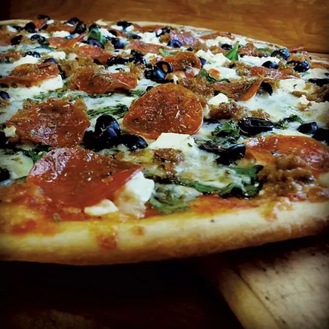 Pizza at Good Times Café - COURTESY OF GOOD TIMES CAFÉ