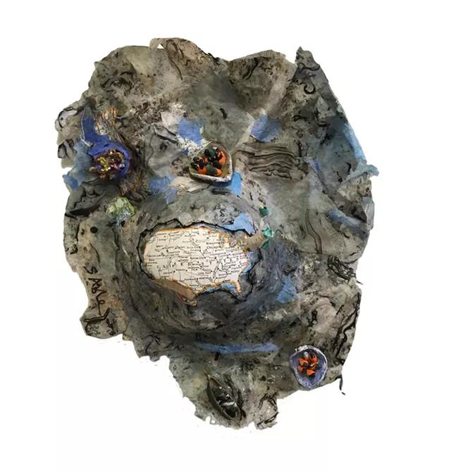 "No Refuge" by Sarah Ashe - COURTESY OF 77 GALLERY