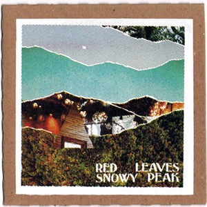 Old Sky, Red Leaves Snowy Peak