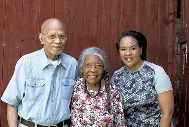 Jack and Lydia Clemmons with their daughter, Lydia Clemmons Jr. - CALEB KENNA