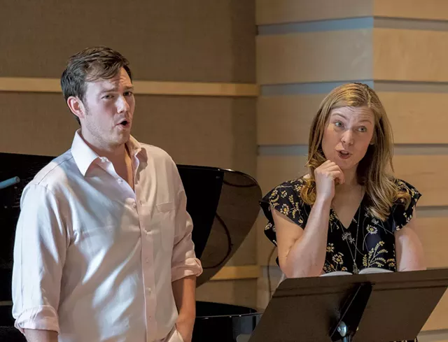 John Riesen and Lindsay Ohse - COURTESY OF MAX KRAUS