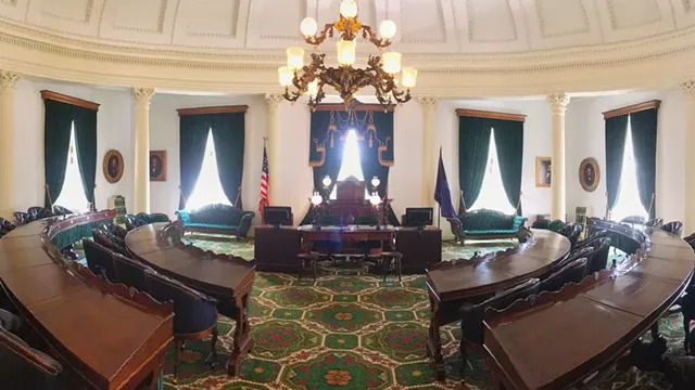The Vermont Senate room - DREAMSTIME