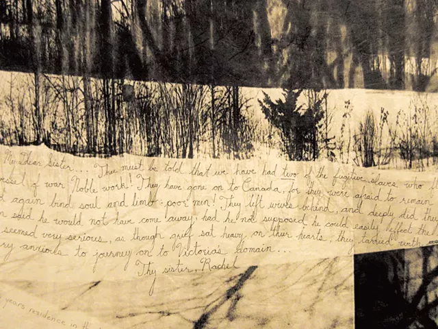 Detail of "Rokeby" by Stephen and Eve Ogden Schaub - PHOTO: AMY LILLY