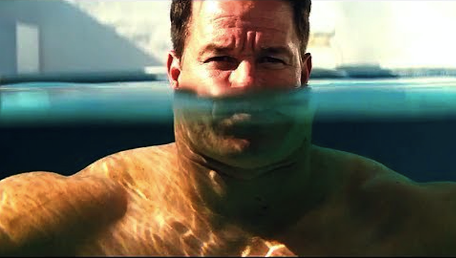 Mark Wahlberg as a tiny-brained bodybuilder in Pain and Gain - PARAMOUNT PICTURES