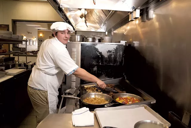 Adrian Langmaid on the grill - DON WHIPPLE