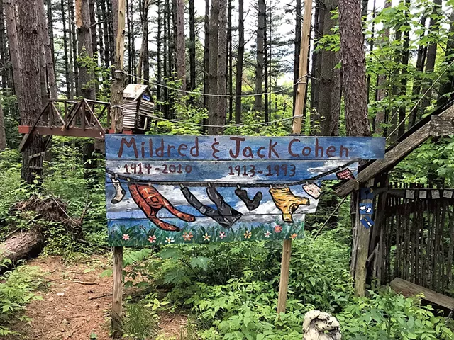 Jack and Mildred Cohen memorial - SALLY POLLAK